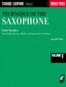 The Technique of the Saxophone vol.1 scale studies
