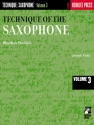 The technique of the saxophone vol.3 - Rhythm Studies for saxophone