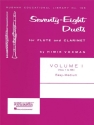 78 Duets vol.1 (Nos.1-55) for flute and clarinet