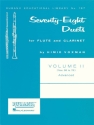 78 Duets vol.2 (Nos.56-78) for flute and clarinet score