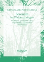 Serenata im Walde zu singen fr Bariton, gem Chor und Orchester Partitur (dt)