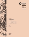 Konzert f-moll Nr.1 Op.73 fr Klarinette und Orchester Violine 2
