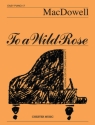 To a wild Rose for easy piano