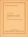 Serenade op.47 fr Violine, Violoncello und Harfe Partitur und 2 Stimmen