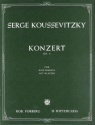 Konzert fis-Moll op.3 fr Kontraba und Orchester fr Kontraba und Klavier