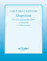 Magnificat fr gem Chor (SSAATTBB) und bc Partitur