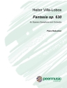 Fantasia op.630  for soprano (tenor) saxophone and orchestra piano reduction