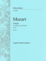 Adagio E-Dur KV261 fr Violine und Orchester fr Violine und Klavier