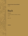 Konzert a-Moll BWV1041 fr Violine, Streicher und Bc Violoncello / Kontrabass
