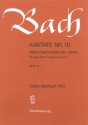 Meine Seel erhebt den Herren Kantate Nr.10 BWV10 Klavierauszug (dt/en)