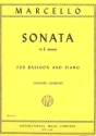 Sonata e minor for bassoon and piano