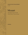 Serenade D-Dur KV239 fr 2 kleine Orchester Kontrabass