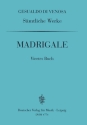 Smtliche Madrigale Band 4  Partitur