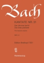 Der Himmel lacht die Erde jubilieret Kantate Nr.31 BWV31 Klavierauszug (dt/en)