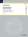 Quartettstze fr 4 Blockflten (SATB) oder Blockflten-Orchester Partitur und Stimmen