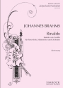 Rinaldo op.50 fr Tenor solo, Mnnerchor und Orchester Klavierauszug (dt/en)