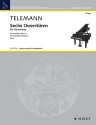 Sechs Ouvertren fr Cembalo (Klavier)