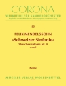 Sinfonie c-Moll Nr.9 fr Streichorchester Partitur