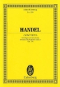 Konzert d-Moll op.7,4 fr Orgel und Orchester Studienpartitur
