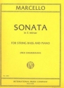 Sonata e minor for double bass and piano