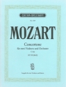 Concertone C-Dur KV190/186e fr 2 Violinen und Orchester Klavierauszug
