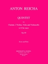 Quintett B-Dur fr Klarinette und Streichquartett Partitur und Stimmen