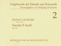 Sonate f-Moll op.175 fr Orgel