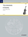 6 Sonaten fr Violine und Cembalo