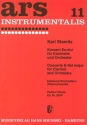 Konzert Es-Dur fr Klarinette und Orchester Partitur