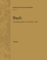 Konzert d-Moll BWV1052 für Cembalo, Streicher und Bc Violoncello / Kontrabass