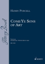 Come ye Sons of Art Ode for the Birthday of Queen Mary for mixed chorus (SAATBB) and orchestra score