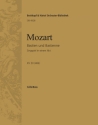 Bastien und Bastienne KV50 Singspiel in 1 Akt Violoncello / Kontrabass