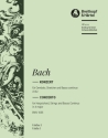Konzert A-Dur BWV1055 für Klavier und Orchester Violine 1