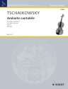 Andante cantabile aus dem Streichquartett op.11 fr Violine und Klavier