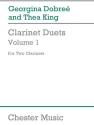 Clarinet duets vol.1 16 pieces 2 clarinets 2 scores
