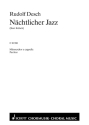 Nchtlicher Jazz fr Mnnerchor (TTBB) Chorpartitur