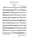 Sonate e-Moll Nr.2 fr 2 Violinen und Bc Violine 2