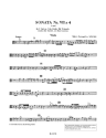 Sonate d-Moll Nr.7  4 fr Streicher und Bc Viola