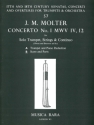 Konzert Nr.1 fr Trompete, Streicher, Oboen, Fagott und Bc Partitur und 9 Stimmen
