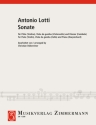 Sonate fr Flte (Violine), Viola da gamba (Violoncello), Klavier (Cembalo) Stimmen