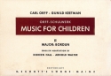 Music for Children Band 2 fr Singstimme, Blockflte und Schlagzeug Sing- und Spielpartitur