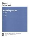 Streichquartett B-Dur Nr.3 D36 fr 2 Violinen, Viola und Violoncello Stimmen