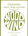 March, Waltz and Polka for clarinet and piano