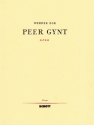 Peer Gynt Oper in 3 Akten Klavierauszug