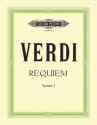 Requiem (1874) fr Soli, Chor und Orchester Violine 1