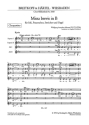 Mssa brevis D-Dur KV275 fr Soli, Frauenchor und Streicher Chorpartitur