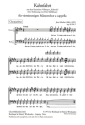 Kahnfahrt op.18,9 ('Stolzer Fischer sto ab vom Ufer') fr Mnnerchor a cappella Chorpartitur