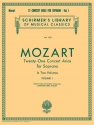 21 Concert Arias vol.1 for soprano and piano (it/en)