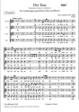 Der Tanz D826 fr gem Chor und Klavier Chorpartitur