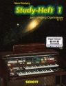 Orgel intensiv Study-Heft 1 mi fr E-Orgel